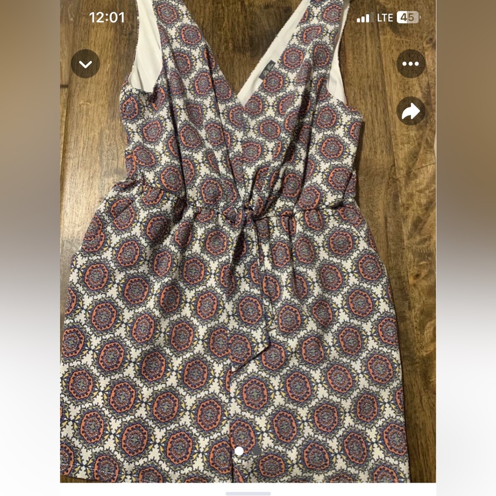 Romper size XL w/pockets